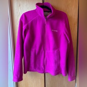 Columbia fleece women’s size L pink super warm